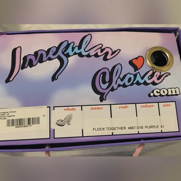 Irregular Choice Bird Heels, Dress Shoes With Flowers Size 41 - Picture 4 of 4